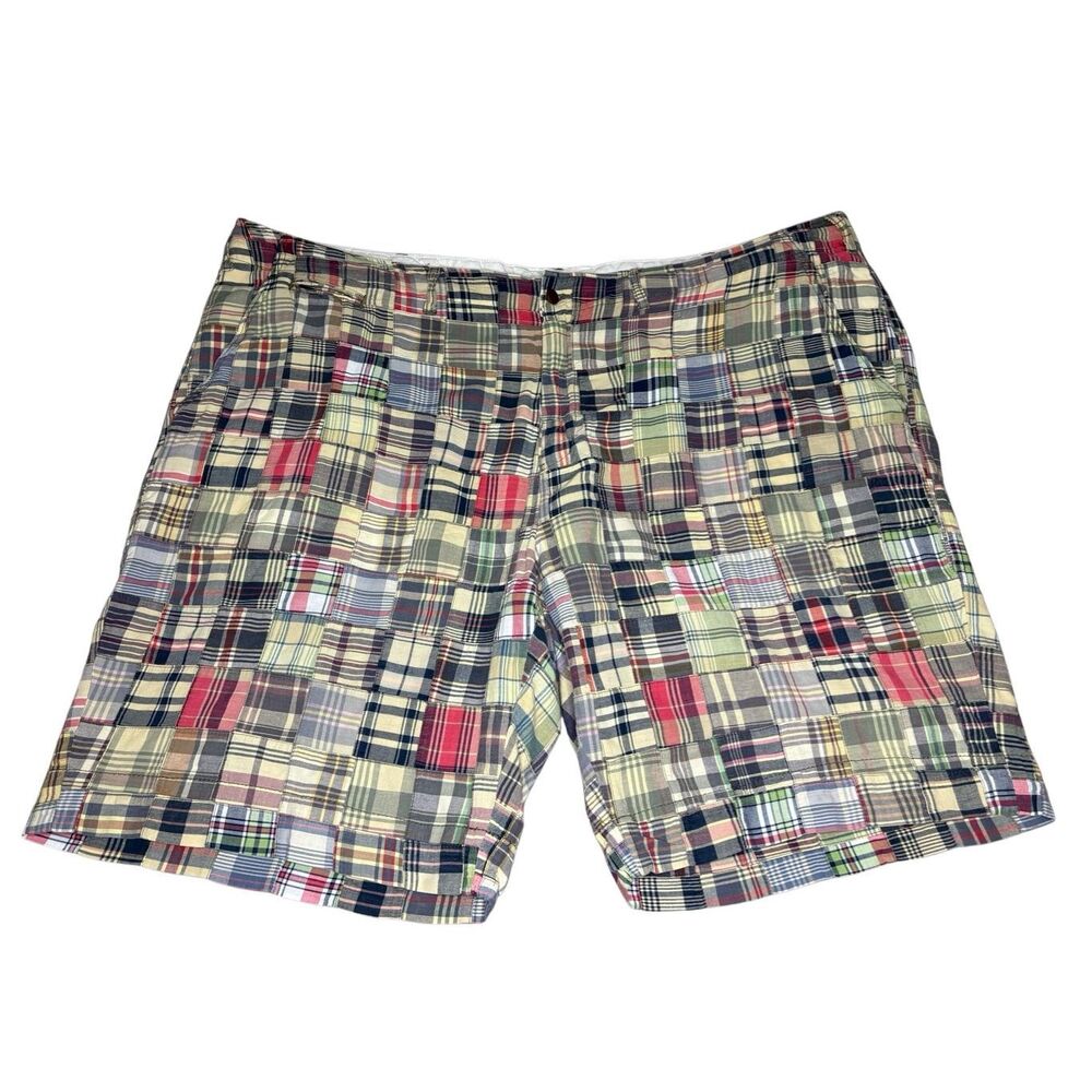 Vintage Polo Ralph Lauren Patchwork Madras shorts - 50B